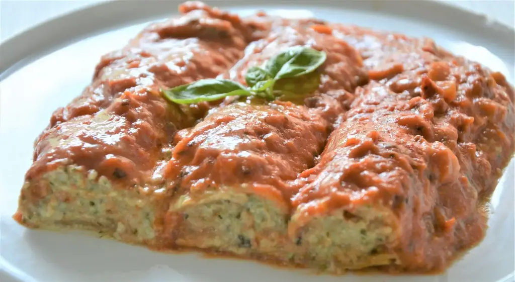 Cannelloni ricotta épinards sauce crème tomate 400 gr - congelé