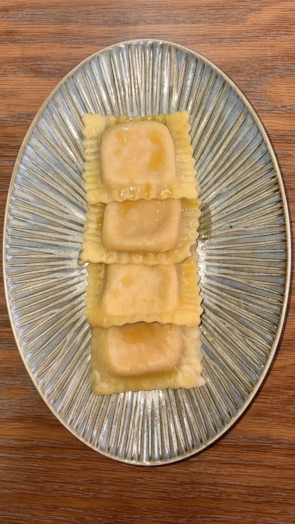 Raviole met foie gras - diepvries